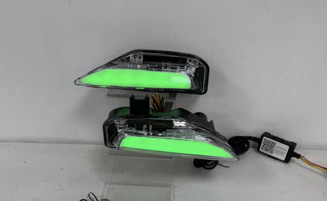 2014+ Q50 Front Bumper Sequential Lights view 2